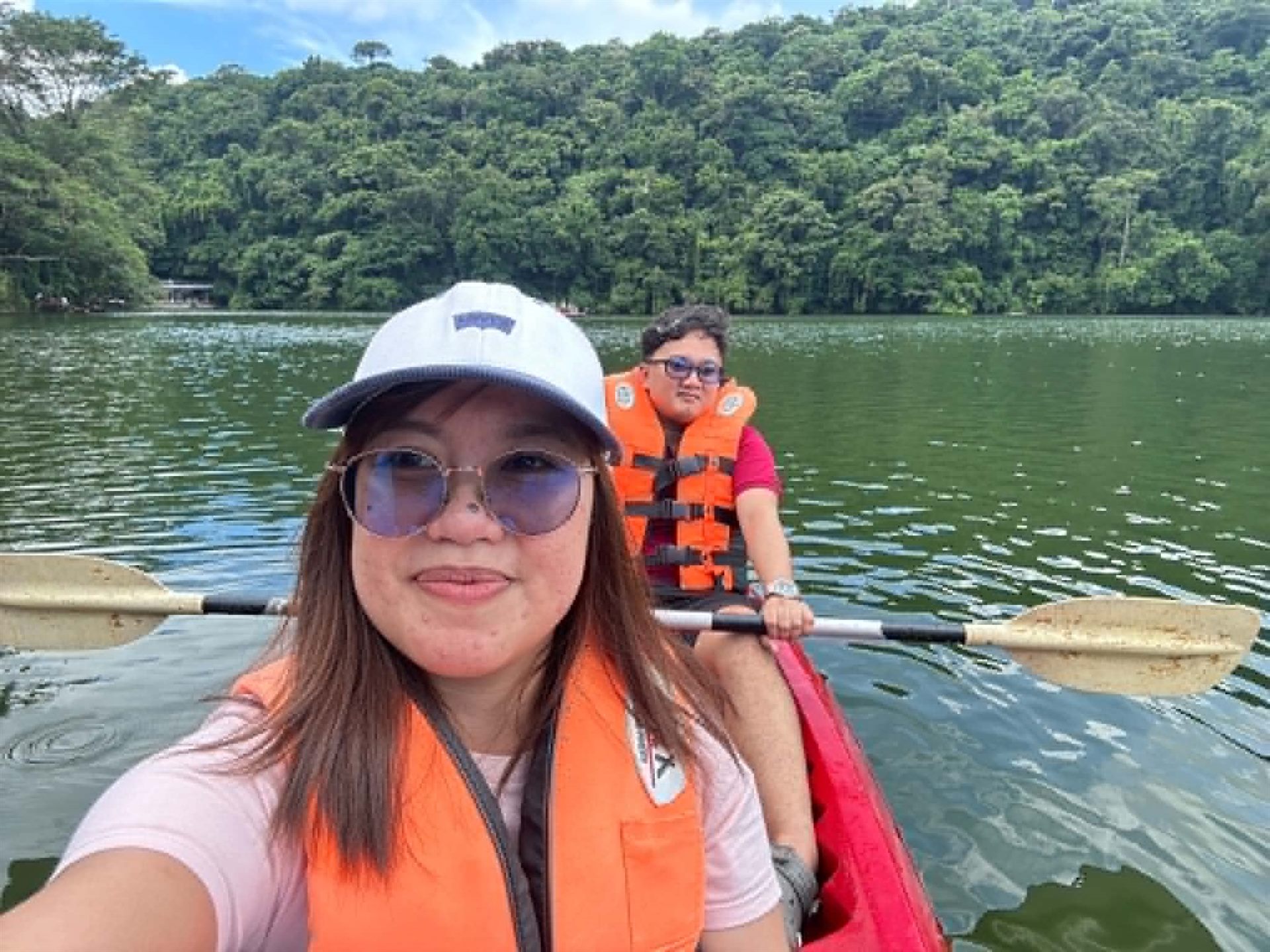 Kayaking at dawn