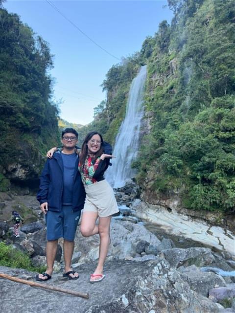 Waterfall stop