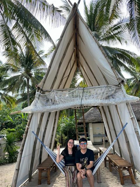 Beach camp